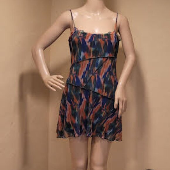 Urban Outfitters multicolored spaghetti strap dress - Size S-P - Picture 2 of 7